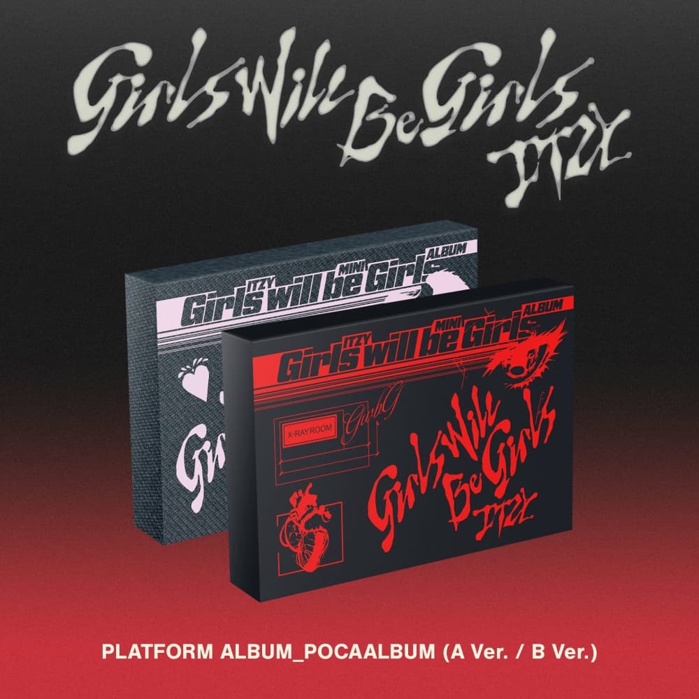 ITZY (있지) - [Girls Will Be Girls] (PLATFORM ALBUM_POCAALBUM Ver.) (랜덤)