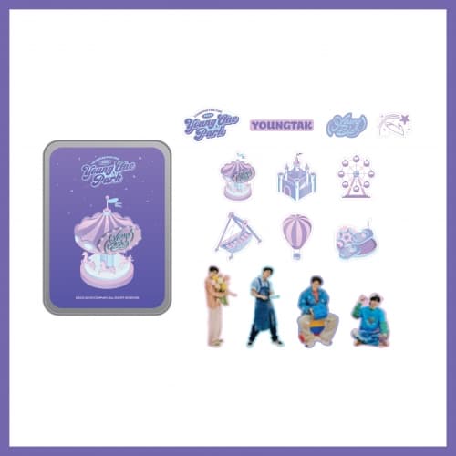 영탁(YOUNGTAK)_08.틴케이스 스티커 팩_2025 YOUNGTAK FAN-CON [YOUNONE PARK] OFFICIAL MD