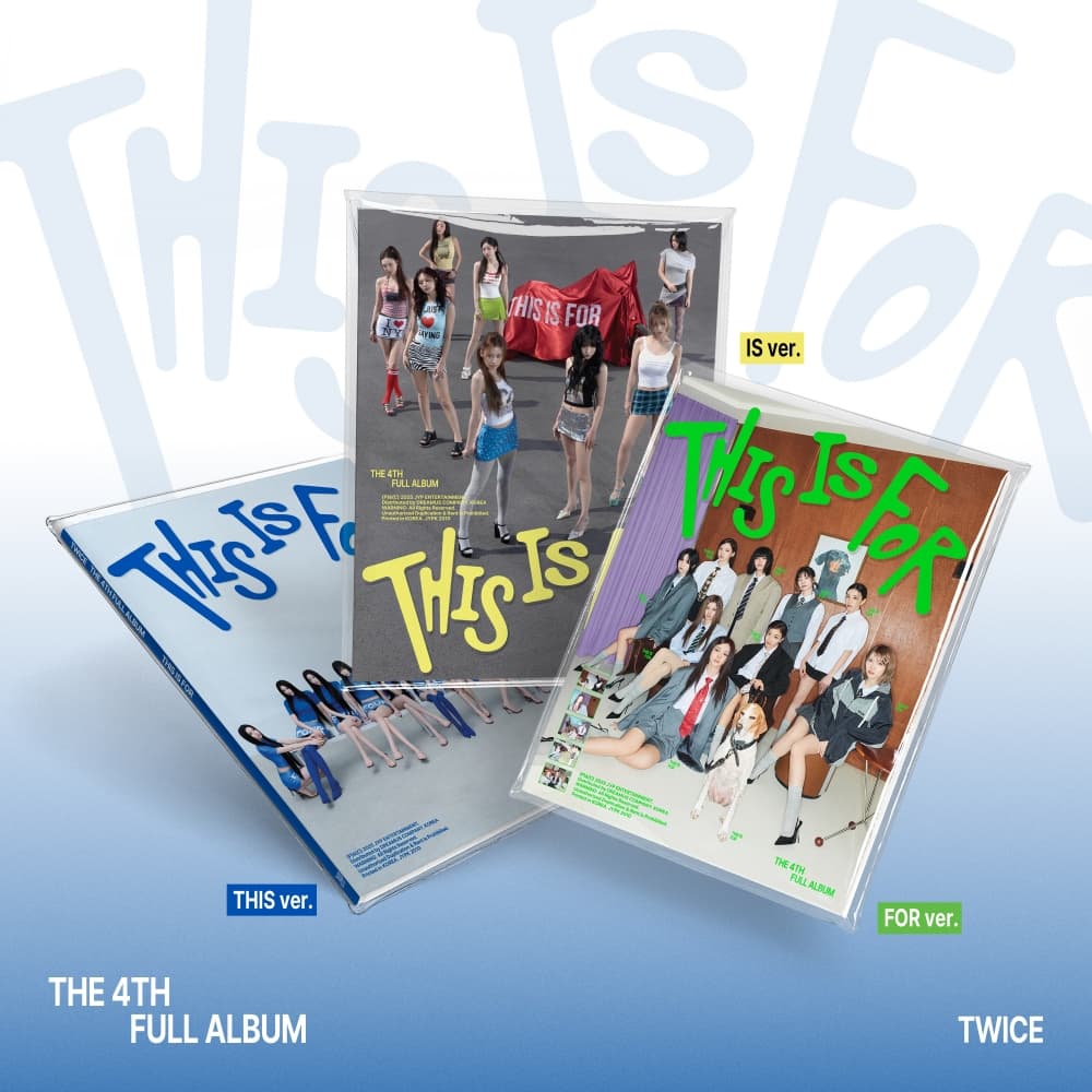 트와이스 (TWICE) - 정규4집 [THIS IS FOR] (랜덤)