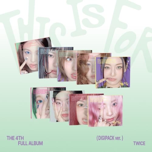 트와이스 (TWICE) - 정규4집 [THIS IS FOR] (DIGIPACK ver. / 랜덤)