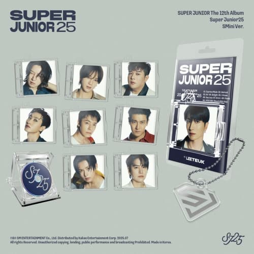 [세트/앨범9종] 슈퍼주니어 (Super Junior) - 정규12집 [Super Junior25] (SMini Ver.)(스마트앨범)