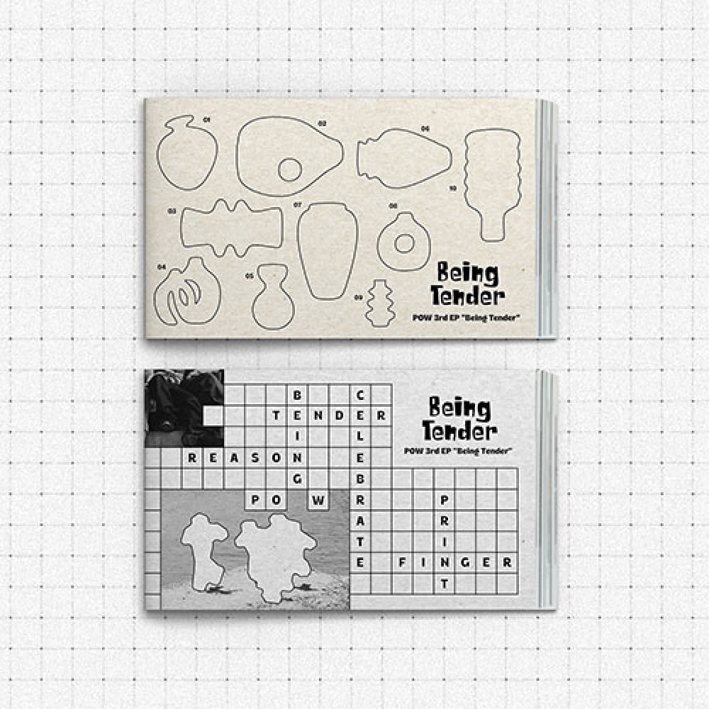 POW (파우) - 3rd EP [Being Tender] (Photobook Ver.) (랜덤)
