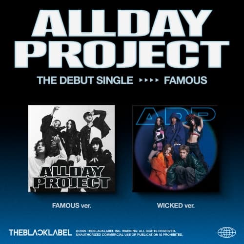 ALLDAY PROJECT - The Debut Single [FAMOUS] (랜덤)