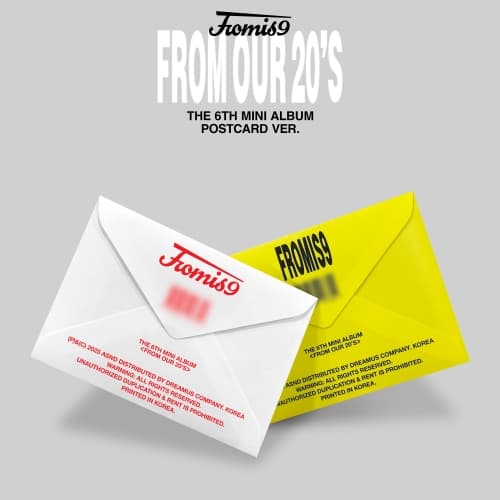 프로미스나인 (fromis_9) - The 6th mini album 'From Our 20' [From Zine Ver.] (Postcard Ver. / 랜덤)