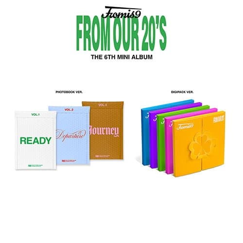 [세트/앨범8종] 프로미스나인 (fromis_9) - The 6th mini album [From Our 20’s] (Photobook+Digipack Ver.)