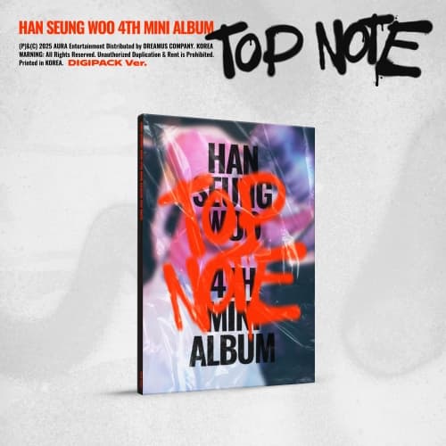 한승우 (HAN SEUNG WOO) - 4th Mini Album [TOP NOTE] (Digipack Ver.)