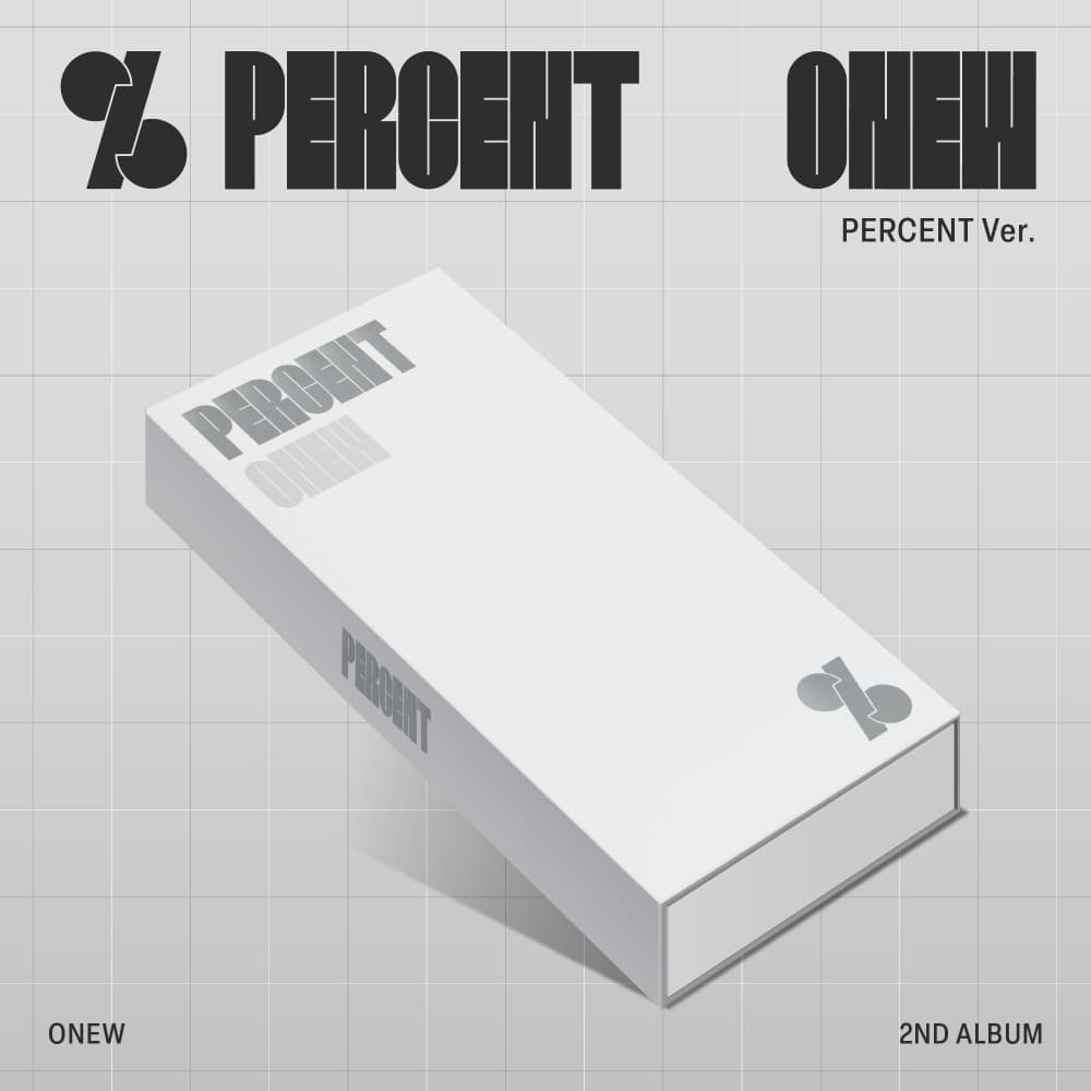 온유 (ONEW) - 정규앨범2집 [PERCENT] (PERCENT Ver.)