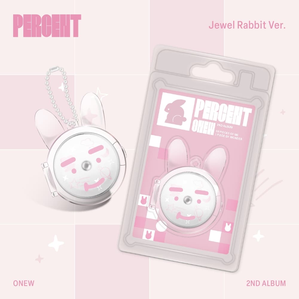 온유 (ONEW) - 정규앨범2집 [PERCENT] (Jewel Rabbit Ver.)