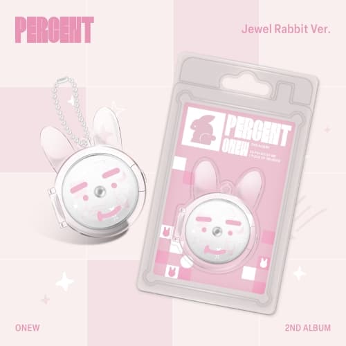 온유 (ONEW) - 정규앨범2집 [PERCENT] (Jewel Rabbit Ver.)
