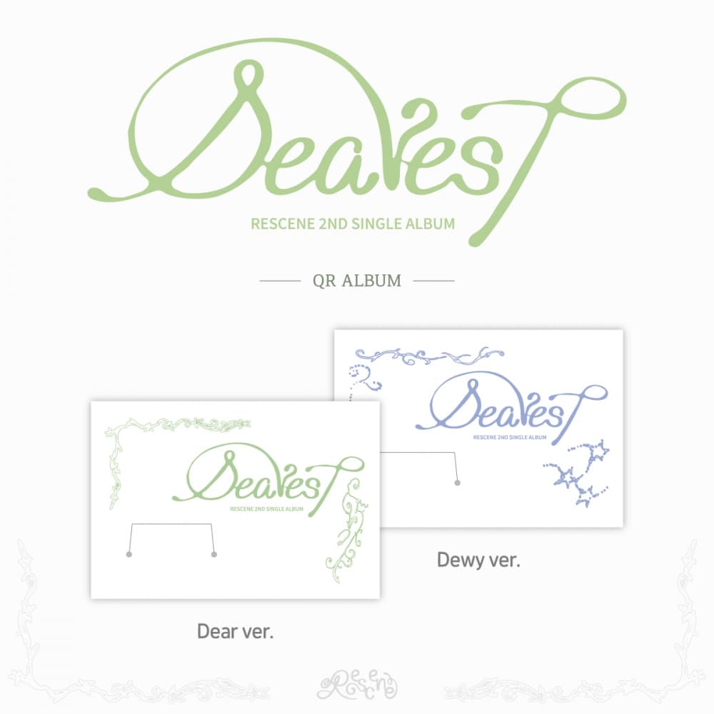 RESCENE (리센느) - 2nd Single Album [Dearest] (QR VER. / 랜덤)