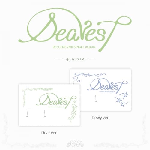 RESCENE (리센느) - 2nd Single Album [Dearest] (QR VER. / 랜덤)