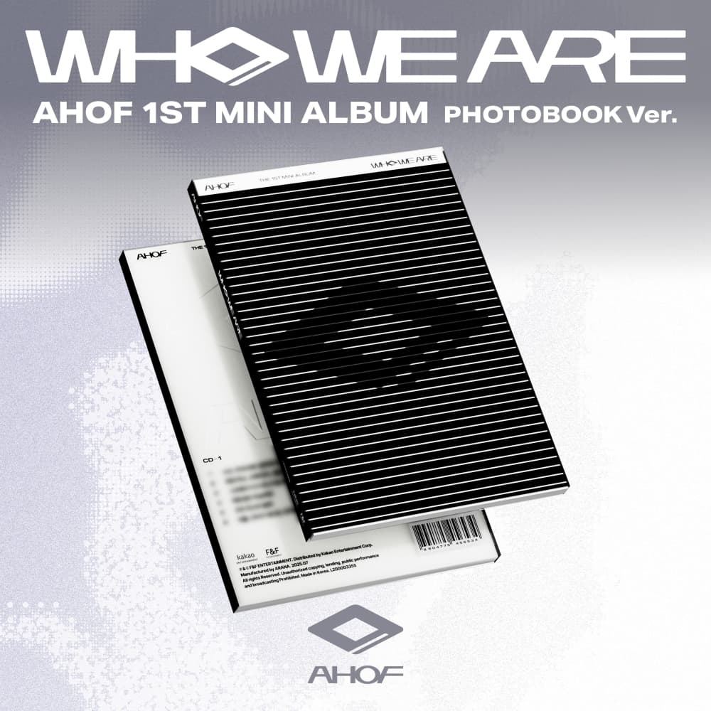 AHOF (아홉) - 미니1집 [WHO WE ARE] (PHOTOBOOK Ver.)