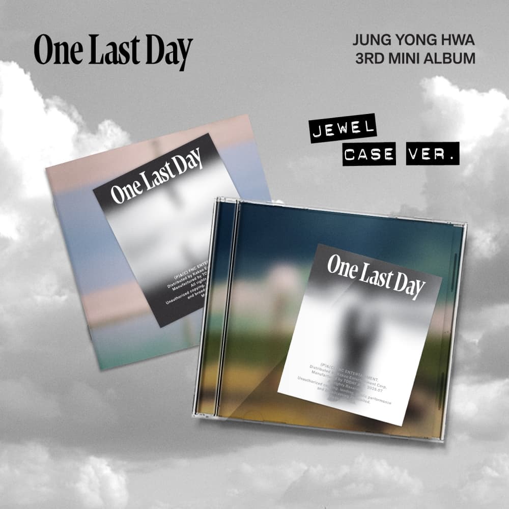 정용화 (JUNG YONGHWA) - 3rd Mini Album [One Last Day] (JEWEL CASE / 랜덤)