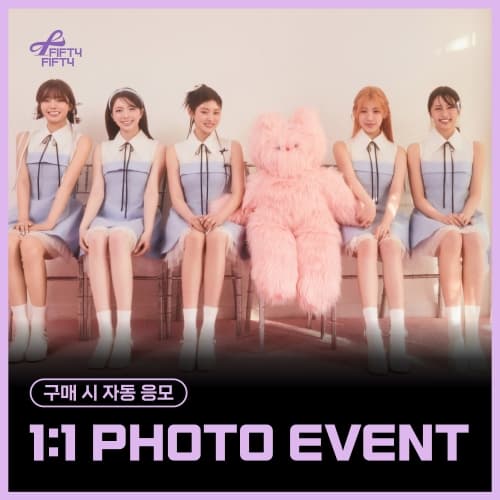 [6/29 1:1 PHOTO EVENT] FIFTY FIFTY (피프티 피프티) - 3RD MINI ALBUM [Day&Night] (랜덤)