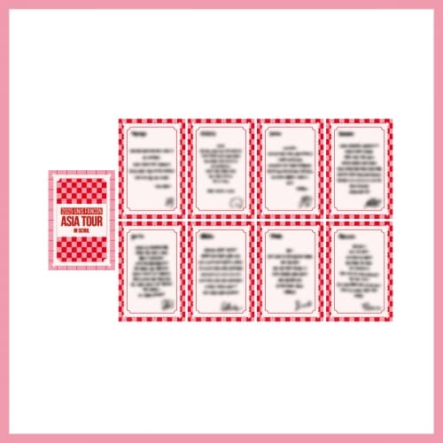 유니스(UNIS)_02.메시지 카드 세트_2025 UNIS FANCON ASIA TOUR IN SEOUL OFFICIAL MD