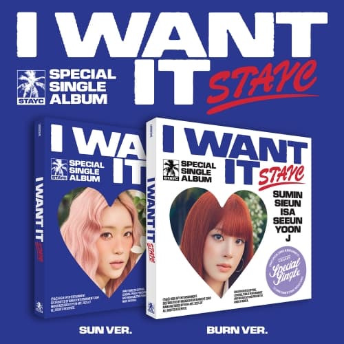 STAYC(스테이씨) - 스페셜 싱글 : I WANT IT (랜덤)