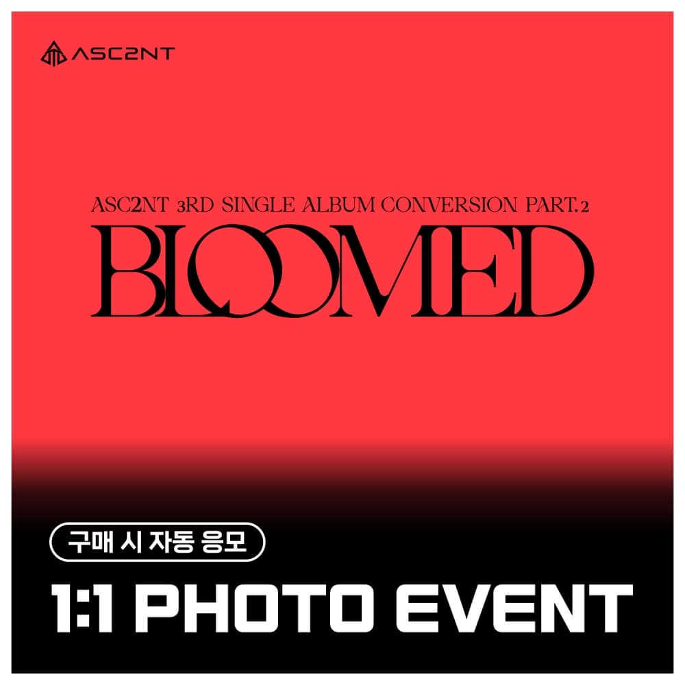 [7/25 1:1 PHOTO EVENT] ASC2NT(어센트) - 3rd Single Album [Conversion Part.2]