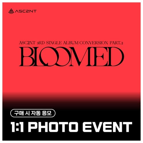 [7/25 1:1 PHOTO EVENT] ASC2NT(어센트) - 3rd Single Album [Conversion Part.2]
