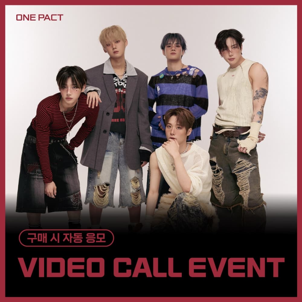 [7/27 VIDEO CALL EVENT] ONE PACT - 4th Mini Album [ONE FACT] (随机)