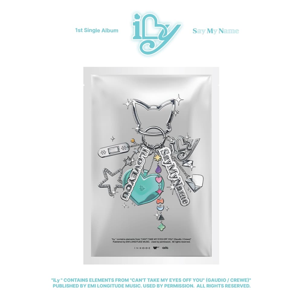 SAY MY NAME (세이마이네임) - 1st single [iLy] (KEY RING VER.)