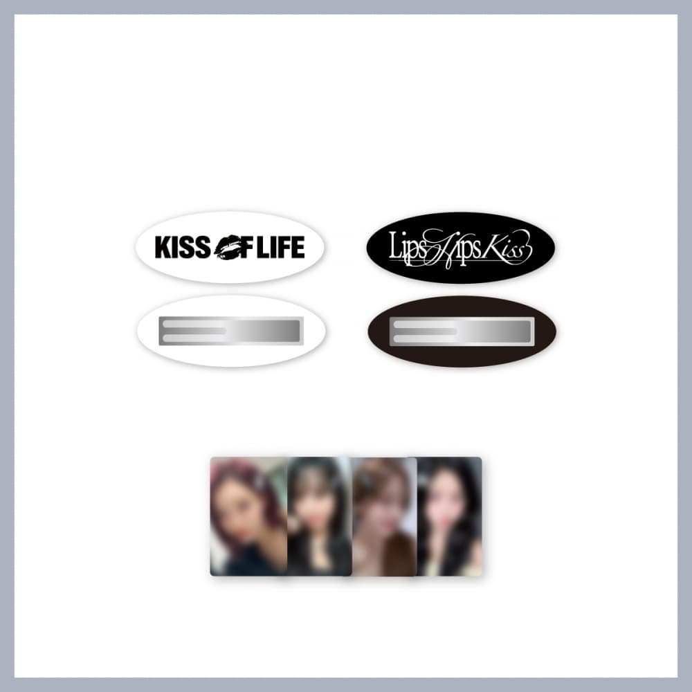 키스오브라이프(KISS OF LIFE)_05.아크릴 헤어핀_KISS OF LIFE 4th Mini Album [224] JAPAN POP UP STORE OFFICIAL MD