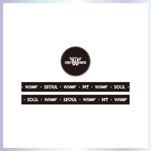 월드오브스우파(WSWF)_07.마스킹테이프_WORLD OF STREET WOMAN FIGHTER POP-UP STORE OFFICIAL MD