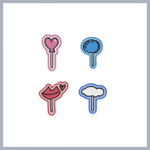 【吻站联合】 KISS OF LIFE_02.WAPPEN BADGE_KISS OF LIFE 4th Mini Album [224] JAPAN POP UP STORE OFFICIAL MD