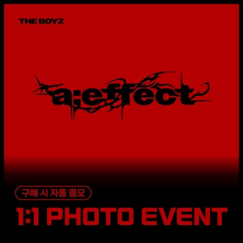 [9/4 1:1 PHOTO EVENT] 더보이즈 (THE BOYZ) - The 10th Mini Album [a;effect] (Photobook / 랜덤)