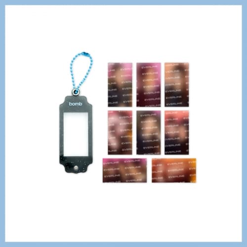 [에버라인 단독 특전]아일릿(ILLIT)_08.네임택 키링_ILLIT 3rd MINI ALBUM 'bomb' POP-UP STORE Merch.