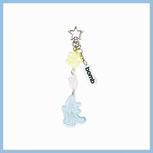 [에버라인 단독 특전]아일릿(ILLIT)_07.아크릴 키링_ILLIT 3rd MINI ALBUM 'bomb' POP-UP STORE Merch.