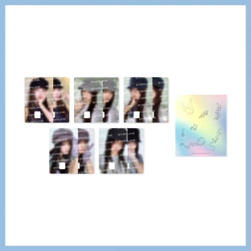 [에버라인 단독 특전]아일릿(ILLIT)_01.카드 커버 스티커_ILLIT 3rd MINI ALBUM 'bomb' POP-UP STORE Merch.