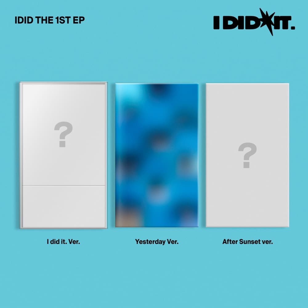 [세트/앨범3종] IDID (아이딧) - 미니1집 [I did it]