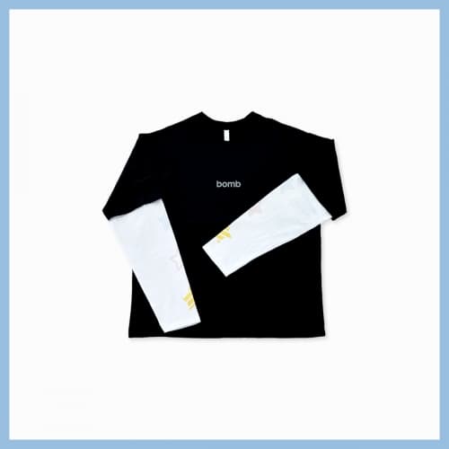 [EVERLINE独家特典] ILLIT_17.L/S T-SHIRT_ILLIT 3rd MINI ALBUM 'bomb' POP-UP STORE Merch.