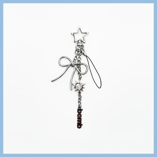 [EVERLINE独家特典] ILLIT_12.METAL KEYRING_ILLIT 3rd MINI ALBUM 'bomb' POP-UP STORE Merch.