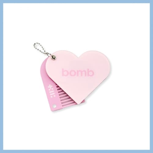 [EVERLINE独家特典] ILLIT_06.MIRROR&COMB KEYRING_ILLIT 3rd MINI ALBUM 'bomb' POP-UP STORE Merch.