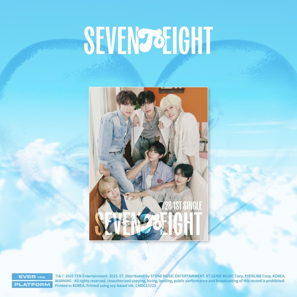 SEVENTOEIGHT (세븐투에잇) - 1st single [SEVENTOEIGHT] (EVER ver.)