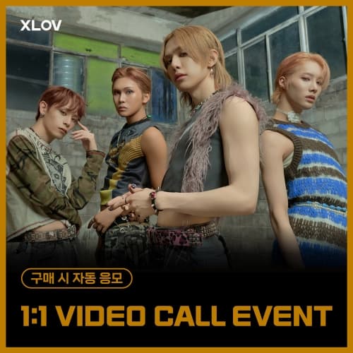 [8/8 1:1 VIDEO CALL EVENT] XLOV - 2nd Single [I ONE] (随机)