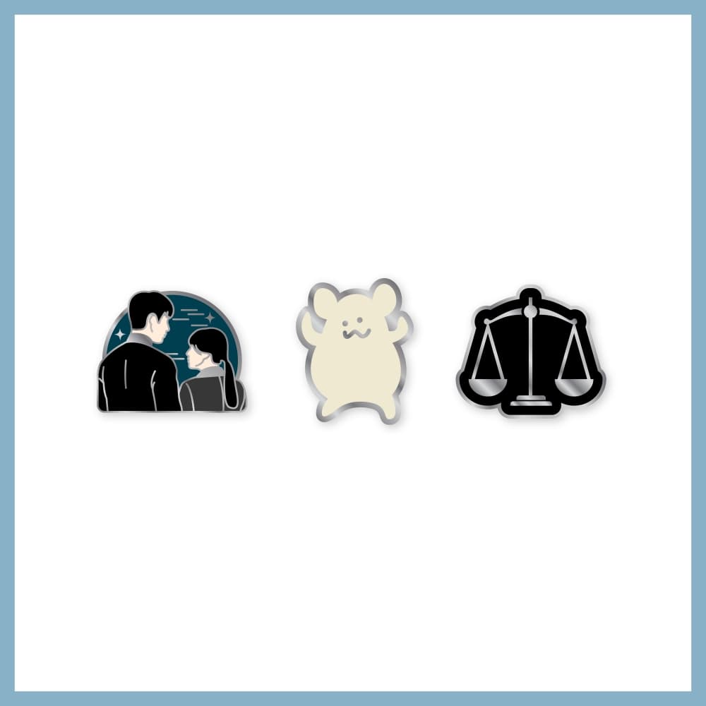 미지의 서울(Our Unwritten Seoul)_06.금속뱃지_2025 미지의 서울 POP-UP STORE_OFFICIAL MD