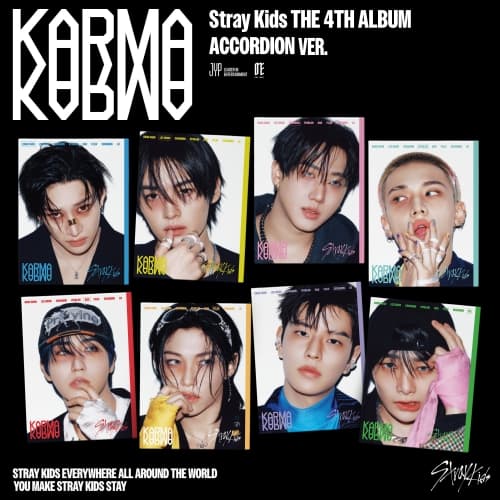 스트레이 키즈 (Stray Kids) - 정규4집 [KARMA] (ACCORDION VER.) (랜덤)