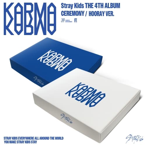스트레이 키즈 (Stray Kids) - 정규4집 [KARMA] (CEREMONY VER., HOORAY VER.) (랜덤)