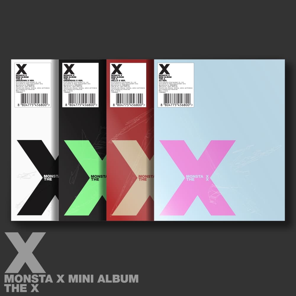 몬스타엑스 (MONSTA X) - MINI ALBUM [THE X] (랜덤)