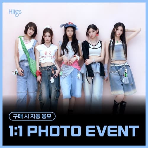 [8/14 1:1 PHOTO EVENT] HITGS The 1st Single Album - Things we love : H (EVER) (Hi ver. / Hello ver.) [2款中随机1款]