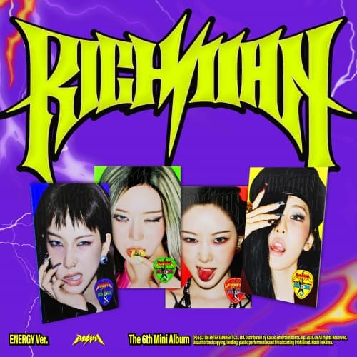 에스파 (aespa) - 미니6집 [Rich Man] (ENERGY Ver.) (랜덤)