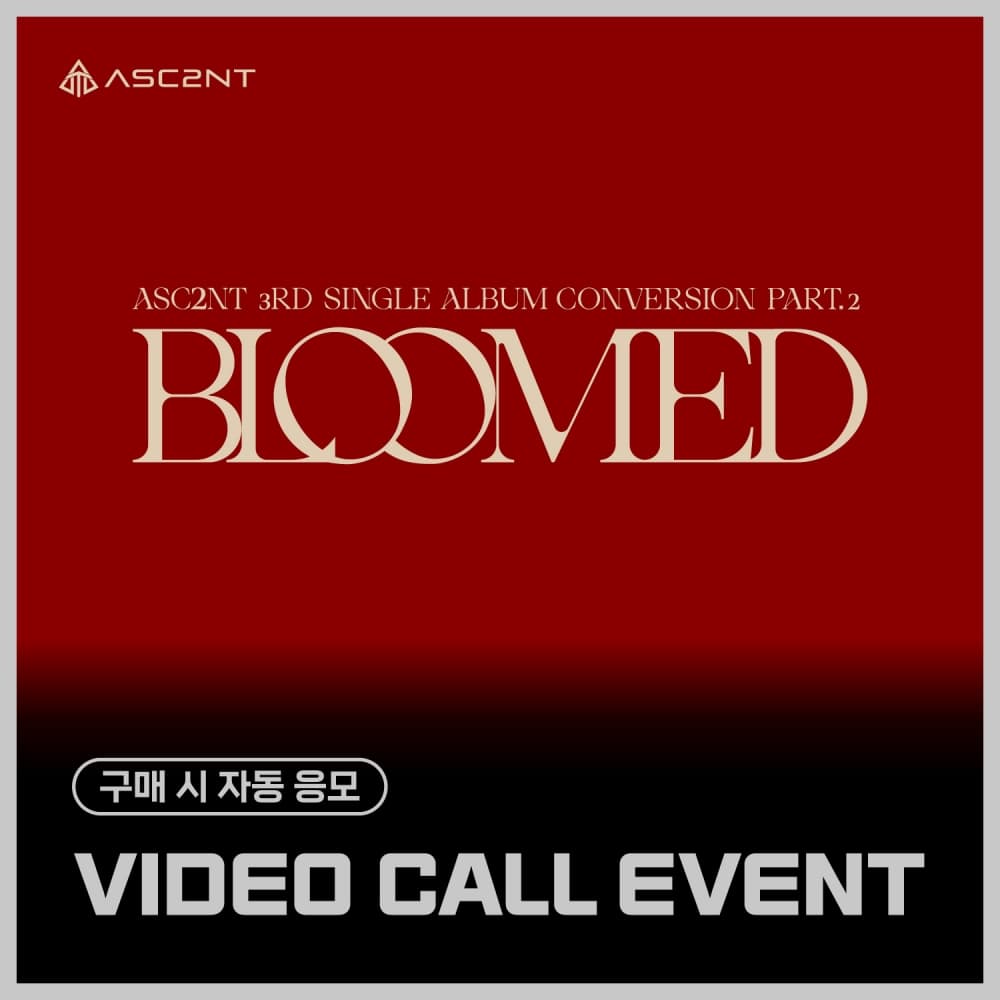 [8/10 VIDEO CALL EVENT] ASC2NT(어센트) - 3rd Single Album [Conversion Part.2]