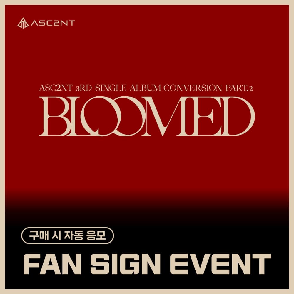[8/10 FAN SIGN EVENT] ASC2NT - 3rd Single Album [Conversion Part.2]