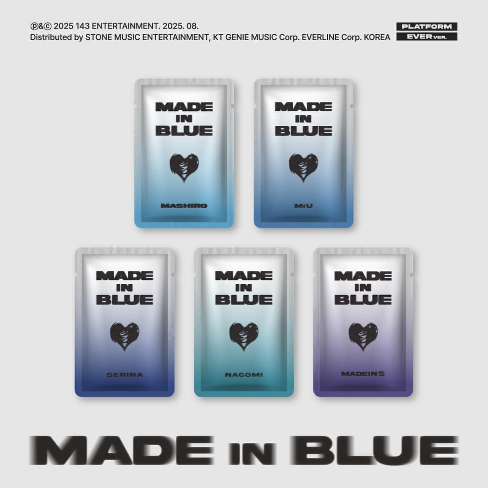 MADEIN S - MADE in BLUE (PLATFORM EVER ver. / 랜덤)
