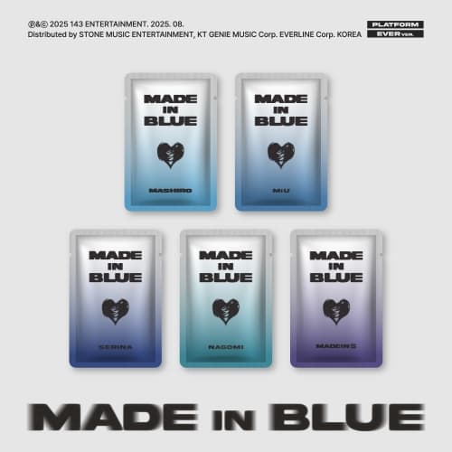 MADEIN S - MADE in BLUE (PLATFORM EVER ver. / 랜덤)