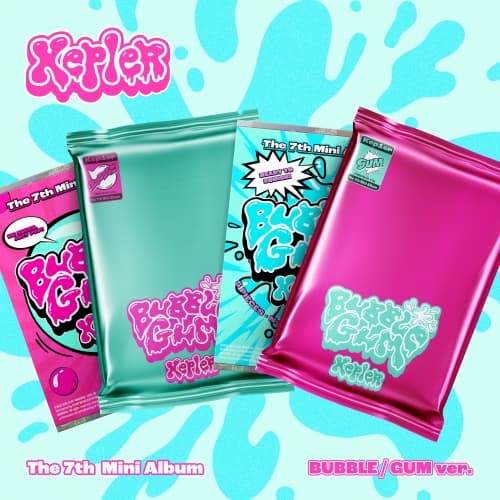 [세트/앨범2종] Kep1er (케플러) - The 7th Mini Album [BUBBLE GUM]