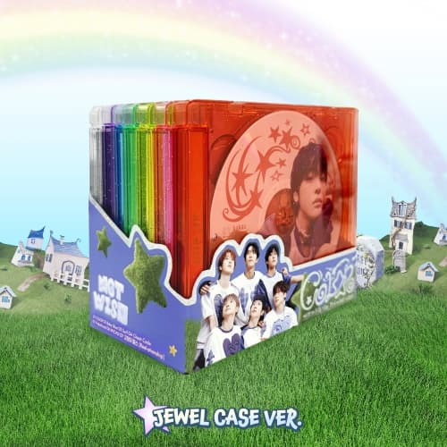 NCT WISH (엔시티 위시) - 미니3집 [COLOR] (Jewel Case Ver.) (랜덤)