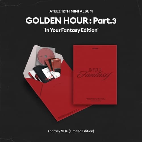 ATEEZ (에이티즈) - [GOLDEN HOUR : Part.3 ‘In Your Fantasy Edition’] (Limited)